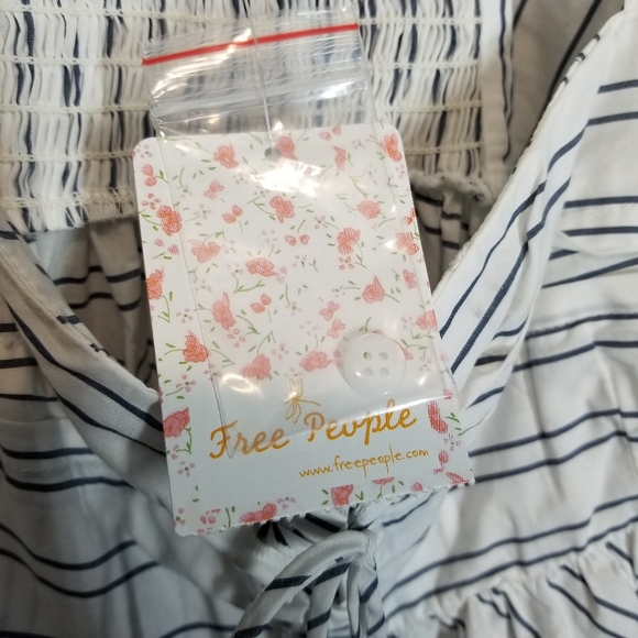 Free People | NWT Easy Breezy Striped Dress - Picture 7 of 11